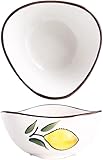 DeeboW Dipschalen, Beilagenschalen, Saucenteller, Heimrestaurant, Trockenfrüchte, Süßigkeiten, Snackschale, Sojasaucenschale, Gewürzschale, Vorspeise, kleine Schüssel, Dipschalen/Saucenteller