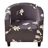 C/N Sesselbezug clubsessel Stretch Sesselschoner tub Chair Cover Sesselüberwürfe bezug Sessel clubsessel husse elastisch