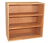 Großes Bücherregal, Sideboard, Kommode, Regalwürfel aus Massivholz Buche, erweiterbar, echtes Holz