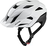 ALPINA STAN MIPS - Leichter, Sicherer & Optimal Belüfteter All-Mountain MIPS Fahrradhelm Mit Fliegennetz Für Erwachsene, white matt, 55-59 cm