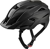 ALPINA KAMLOOP - Individuell Anpassbarer, Leichter & Sicherer Fullface Fahrradhelm Mit Kinnbügel Für Erwachsene, black matt, 59-64 cm