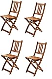 4er Set Gartenstuhl Farum