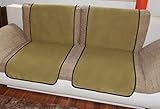 Holzdrehteile Sofaläufer Sesselläufer Überwurf Sesselschoner Schoner Läufer 50 x 140 Velour grün