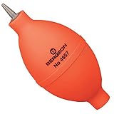 BERGEON 4657 Staubbläser – Olivenform – Mit Kunststoffspitze und Ansaug-Ventil am Boden des Bläsers – Befreit schwer erreichbare Stellen von Schmutz und Staub – 4332302