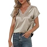 Frauen O-Ausschnitt Solide Westen Lose Chiffon Fledermaus Kurzarm Top Fließende Schal Doppelschicht Tunika Top Bluse Offener Rücken