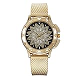 YSFWL Solide Minimalistische Digital Quarz Uhr Watch Armband Weiß Watch 7 45mm Damen Digital Quarz Uhr Mit Großen Watch 2. 40mm Watch 41mm Armband Watch Ultra Lederarmband,Gold