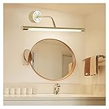 WONSIE Schminkspiegelleuchte LED Spiegelfrontleuchte, Wandbeleuchtung Rahmen Bilderleuchten, Badezimmer wasserdichte Wandleuchte Schminkspiegelleuchte Badleuchten (70cm, weißes Licht) Fashionable