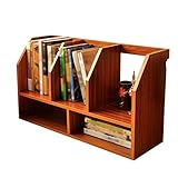 Bücherregal für den Schreibtisch, kleines Bücherregal, einfaches Doppellagiges Mini-Aufbewahrungs-Bücherregal, Arbeitszimmer, Büro, Aufbewahrungsbox, Regale für Wohnzimmer, Schlafzimmer, Heimbüro