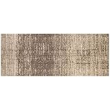 Salonloewe Fußmatte waschbar Ronny Stripes Taupe 80x200 cm Sauberlaufmatte, Fußabtreter außen, Motiv-Fußmatte, Wohnmatte