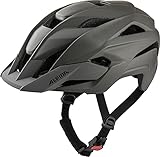 ALPINA KAMLOOP - Individuell Anpassbarer, Leichter & Sicherer Fullface Fahrradhelm Mit Kinnbügel Für Erwachsene, coffee-grey matt, 59-64 cm