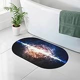 Galaxy Kieselgur Badematte, 50 x 80 cm, super saugfähig, schnell trocknend, rutschfest, Duschmatte, Badezimmer-Bodenmatte für Dusche, Badezimmer, Badewanne