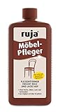 ruja Möbel-Pfleger 1 Liter | Möbelpolitur, Holzpflegeöl und Fleckentferner | für Möbel, Tische, Stühle, Türen Parkett | Ohne Wachs-, Silikon-, Lack- und Farbzusätze