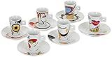 ZELLER PRESENT SCHÖNER LEBEN. PRAKTISCH WOHNEN. Espressotassen, 6 Stück (1er Pack)