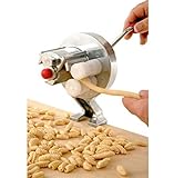 Nudelmaschine - Pasta Maker Aluminiumlegierungs Frische Manuell Pasta Walze Maschine für Spaghetti Nudeln Bestes Pastamaschine Nudel Maschine Geschenk, Einfache Reinigung und Verwendung