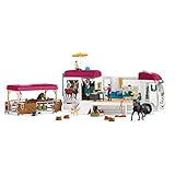 Schleich 42619 Pferdetransporter, für Kinder ab 5-12 Jahren, Horse Club - Spielset