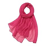 Mode Schals Wrap weicher Damentuch Schal modisches leicht Damen Schal Mehrzweckschal Boho Bandana Seidenschal Stirnband Bandanas Soft Cute Schal Mädchen Mütze weicher Schal