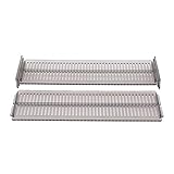 JIANJU Schubladen-Trenner, Schubladen-Organizer, erweiterbar, Kunststoff, für Küche, Kleidung, Schubladen, verstellbar, für Küche, Schlafzimmer, Büro, 4 Stück