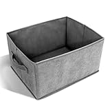 AiQInu Schubladen Ordnungssystem Kleiderschrank Organizer,Faltbare Stoff PE-Hartplatte Unterwäsche Aufbewahrungsbox Schrank Organizer für Socken, BHS, Krawatten, Schals