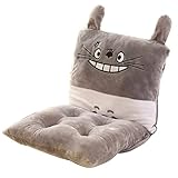 TONPOP 40 x 80 cm weiches, einteiliges Rückenkissen aus Plüsch im Totoro-Stil