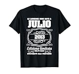 Las Leyendas nacen en Julio 2013 10. Geburtstag T-Shirt