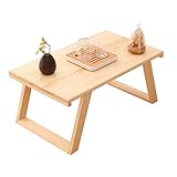 ZHANGJINYISHOP2016 Couchtisch Moderner minimalistischer Faltbarer Couchtisch im japanischen Stil Erkerfenster-Tisch Hauptbalkontisch Wohnzimmer Kleiner Esstisch Beistelltische (Size : S)