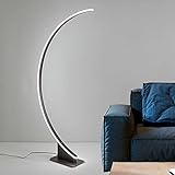 AXH Bogenlampe 55,9' Hoch Modern Bogenstandleuchte Fußschalter Wohnzimmerlampe Floor Lamp für Wohnzimmer, Esszimmer, Schlafzimmer, Büro, Zuhause, Lesen
