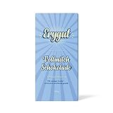 Erygut Schokotafel Vollmilch 2x100g, ohne Zuckerzusatz, 75% weniger Zucker, gesüßt mit Erythrit und Stevia und 40% Kakaoanteil, lower carb, ohne Maltitol