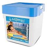 Miganeo® 5 kg Multitabs 200g, für Pool,4 in 1 Chlor, Ph, Alegezid,Flockung (5 kg)