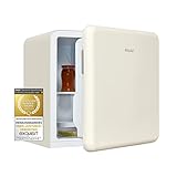 Exquisit Mini Kühlschrank CKB45-0-031F | Kühlbox | 47 Liter Nutzinhalt | Hotelkühlschrank | Retrostyle
