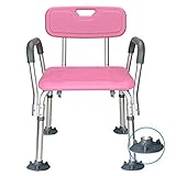 Duschhocker Badewanne Hocker Badewanne Hocker Duschpalette Werkzeugfrei Einbaubadewanne, tragbare Badewanne Sitz, verstellbarer Transferhocker, Badewanne Lift Stuhl mit Armlehnen, a(A)(B) Hallo