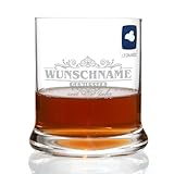 Leonardo Whisky Glas - Motiv: Geniesser limited - mit kostenloser Gravur des Namens + Geburtsjahr
