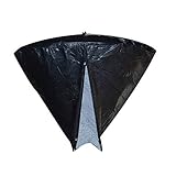 Tuch wasserdichte Heizung 210D und Garten Regenschutz-Schnee-Heimtextilien Frostabdeckung (Black, One Size)