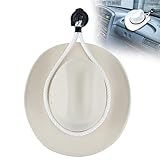 Jelaqmot Hat Mounts, Cowboy Hat Mounts for Your Vehicle, Cowboy Hat Holder Rack for Truck SUV Car(Keep Hat Shape), Hard Hat Holder for Truck Seat Car Accessories, Hat Rack for Hats Trucks Dash