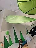 Ikea 903.384.03 LÖVA Betthimmel in grün, länge: 136 cm; breite: 90 cm