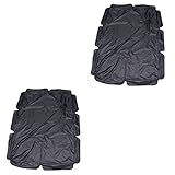 HANABASS 2 Stück Schaukelabdeckung Staubschutz Hängematte Für Draußen Outdoor Schatten Baldachin Schaukelgleiter Schaukelabdeckung Schaukelschutz Terrasse Schaukel Teile