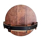 Holz Kochbesteck Spülbeckeneinlage Schwarz Küche für Vintage-Flasche Whisky Holz-Vitrine-Vitrine-Vitry-Regale für Barrel handwerkliche Aufbewahrung montierte Spirituosenweine (AS Shown, One Size)