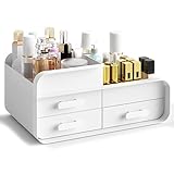 Make Up Organizer Kosmetik Aufbewahrungsbox - Makeup Aufbewahrung Kosmetik Make Up Box, Schlafzimmer Schönheit Storage Box Mit Schubladen Und Griff - Für Makeup Pinsel Schmuck Lippenstift Hautpflege