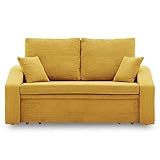 Sofa Dorma mit schlaffunktion, einfacher Aufbau, modernes Design, polstermöbel. Schlafcouch zum Wohnzimmer. Widerstandsfähiges, Minimalistisches Design (POSO 043)