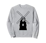 Windmühle Windkraft Sweatshirt