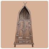 Massivholz Schrank Shabby chic Sumatra Vintage Teak Altholz Möbel Handarbeit Antik 1