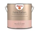 Alpina 2,5 L. Feine Farben, Farbwahl, Edelmatte Wandfarbe für Innen (No.23 Wolken in Rosé - Verträum