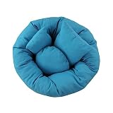 TOYANDONA 4 Stück Babykissen Almohadas Recien Nacidos Kinderkissen Babyfoto-Requisiten Donut-Kissen Neugeborenenkissen Donut-Modellierkissen Babyblau Neugeborenen-Requisiten