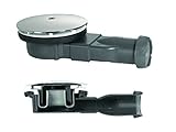 Wirquin Slim Extra Flach niedrig 4 cm Profil Duschwannenablauf 90 mm 33,6 L/min