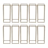 Hochzeit Blumenständer Gold Metall Pflanzenständer Garten Dekorationen Metallregal Dekor Dekorationen Blumenregale Outdoor Indoor Hochzeit Tischblumenständer (10 Stück Hoch 60 cm)