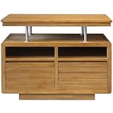 Waschbeckenunterschrank Vibia Teak Massivholz Breite vom Unterschrank 105 cm