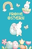 Ostern Notizbuch oder Tagebuch - Notizblock DIN A5 liniert - 100 Seiten - Geschenk zu Ostern mit niedlichen Osterhasen: Notizbuch Motiv Hasen als ... - Malbücher, Bastelbücher und Geschenkbücher)