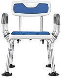 Duschhocker, Badesitze, Duschstühle für Senioren, Badezimmersitz für ältere Menschen, Rutschfester Badestuhl, Hocker, Spezialstuhl, Heim-Dusch-Duschstuhl, Badesitz, Duschbank. (Far