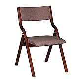 Hocker Stuhl Klappstühle Bugholz Klappbarer Esszimmerstuhl Tragbarer Loungesessel mit Rückenlehne für Kaffeerestaurant Arbeitszimmer Campingstühle (Farbe: B)