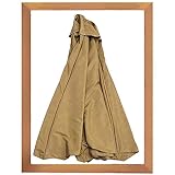 NILZA 2.7M/3m Regenschirm Ersatz Tuch, Sonnenschirm Ersatzbezug Terrassenschirm Ersatz-Sonnenschirm, 6 Rippen 8 Rippen Sonnenschirm Ersatzbespannung (Color : Khaki, Size : 3m/8Ribs)