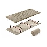 Sonnenliege, Liegestuhl, Gartenstuhl, Schwerkraftstuhl, Ultraleicht, für Zuhause, Büro, Mittagsruhe, Bettmatte, weiche Baumwolle, Isomatte für den Außenbereich, 2